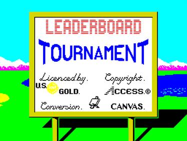 Leaderboard Tournament - Screenshot - Game Title Image