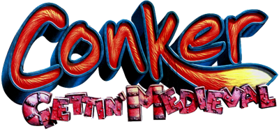 Conker: Gettin’ Medieval - Clear Logo Image