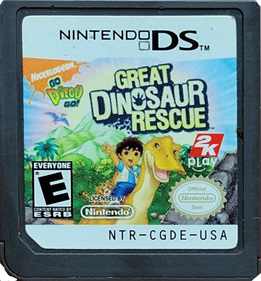 Go, Diego, Go! Great Dinosaur Rescue - Cart - Front Image