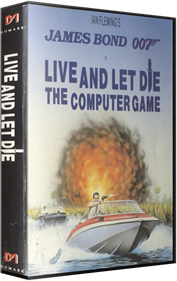 Ian Fleming's James Bond 007 in Live and Let Die: The Computer Game - Box - 3D Image