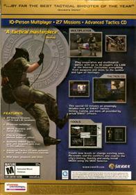 SWAT 3: Tactical Game of the Year Edition - Box - Back Image