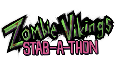 Zombie Vikings: Stab-a-thon - Clear Logo Image