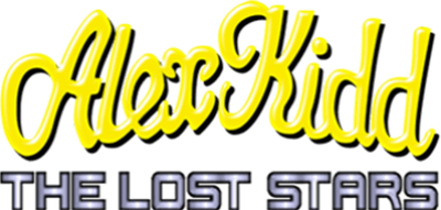 Alex Kidd: The Lost Stars - Clear Logo Image