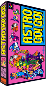 Uchuu Race: Astro Go! Go! - Box - 3D Image