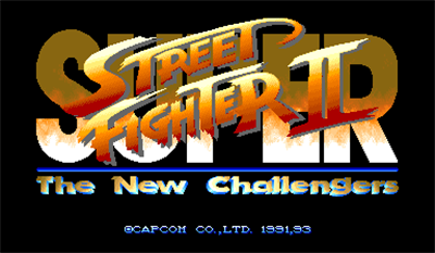 Super Street Fighter II: The New Challengers - Screenshot - Game Title Image