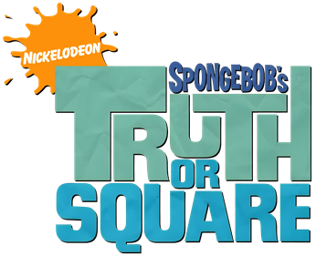 SpongeBob's Truth or Square - Clear Logo Image