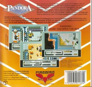 Pandora - Box - Back Image