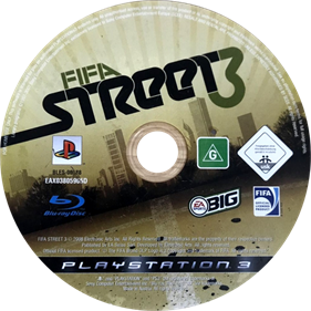 FIFA Street 3 - Disc Image