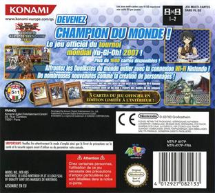 Yu-Gi-Oh! World Championship 2007 - Box - Back Image