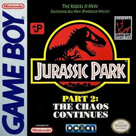 Jurassic Park Part 2: The Chaos Continues - Box - Front Image
