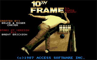 10th Frame - Screenshot - Game Title Image
