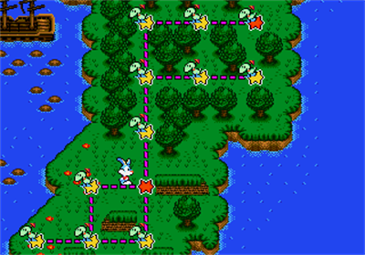 Tiny Toon Adventures: Buster's Hidden Treasure - Screenshot - Game Select Image