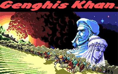 Genghis Khan - Screenshot - Game Title Image