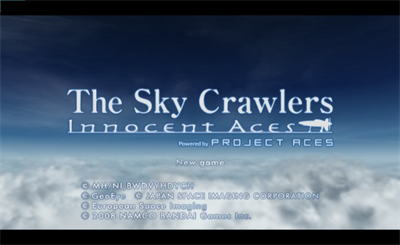 The Sky Crawlers: Innocent Aces - Screenshot - Game Title Image