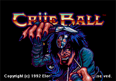 Crüe Ball: Heavy Metal Pinball - Screenshot - Game Title Image