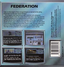 Federation - Box - Back Image