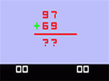 Videocart-6: Math Quiz I (Addition & Subtraction) - Screenshot - Game Title Image