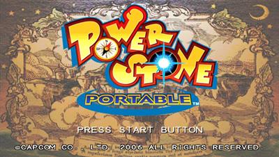 Power Stone Collection - Screenshot - Game Title Image