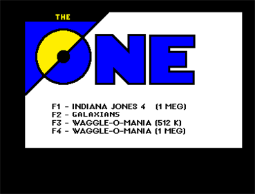 The One #45 - Screenshot - Game Select Image