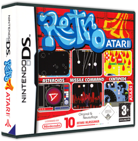 Retro Atari Classics - Box - 3D Image