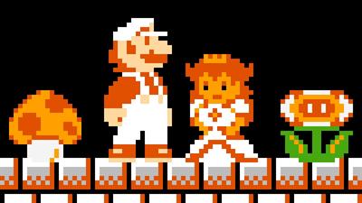 Super Mario Bros. Resprited - Fanart - Background Image