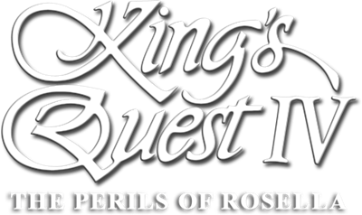 King's Quest IV: The Perils of Rosella - Clear Logo Image