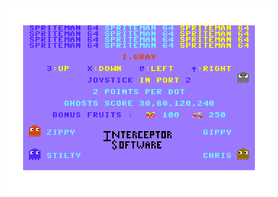 Sprite Man - Screenshot - Game Title Image