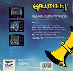 Gauntlet - Box - Back Image