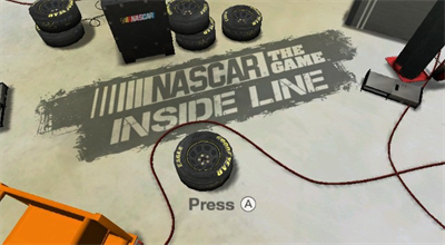 NASCAR The Game: Inside Line - Screenshot - Game Title Image