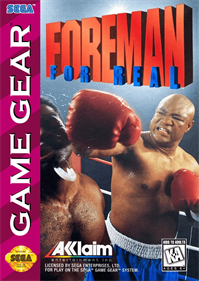 Foreman for Real - Box - Front Image