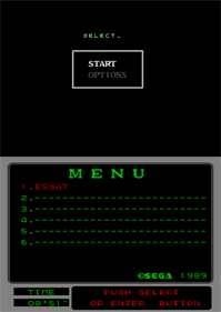 Cyber Police ESWAT - Screenshot - Game Select Image