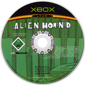 Alien Hominid - Disc Image
