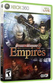 Dynasty Warriors 6: Empires - Box - 3D Image