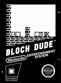 Block Dude - Fanart - Box - Front Image