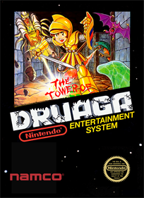 The Tower of Druaga - Box - Front - Reconstructed Image