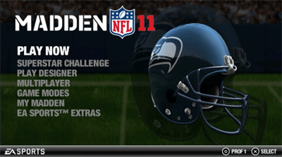 Madden NFL 11 - Screenshot - Game Select Image