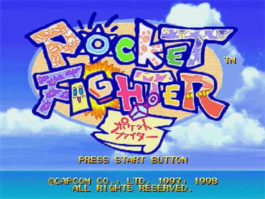 Pocket Fighter - Screenshot - Game Title Image