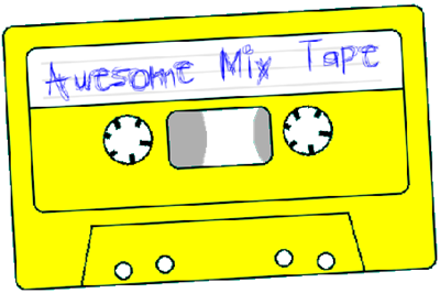 Awesome Mix Tape - Clear Logo Image