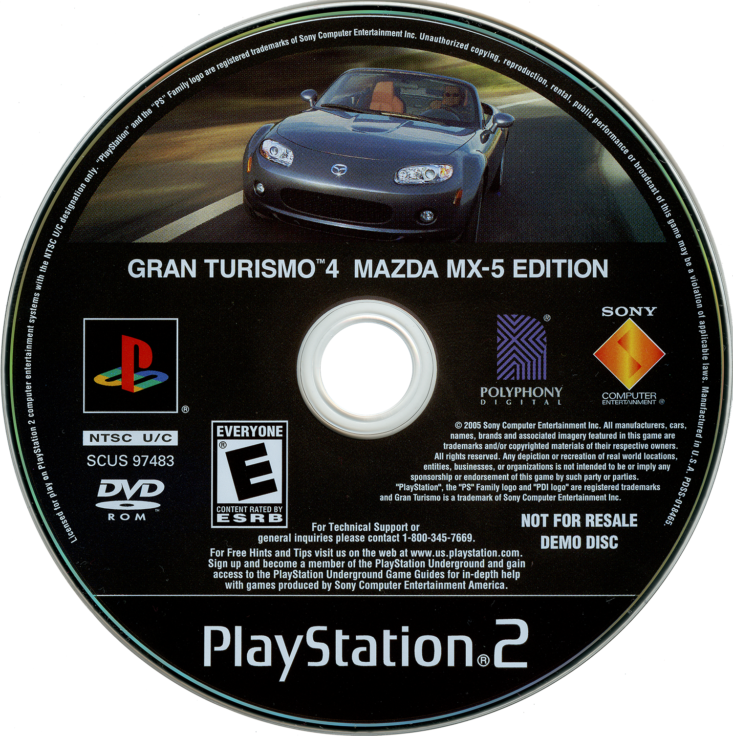 Gran Turismo 4/Mazda MX-5 Edition - The Cutting Room Floor