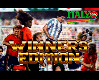Italy 1990: Winners Edition - Screenshot - Game Title Image