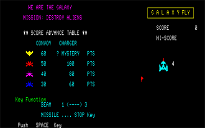 Galaxy Fly - Screenshot - Game Title Image