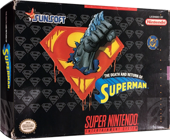 The Death and Return of Superman - Box - 3D Image