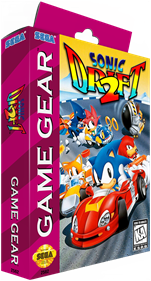 Sonic Drift 2 - Box - 3D Image