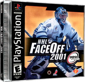 NHL FaceOff 2001 - Box - 3D Image