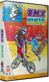 BMX Ninja - Box - 3D Image