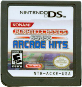 Konami Classics Series: Arcade Hits - Cart - Front Image