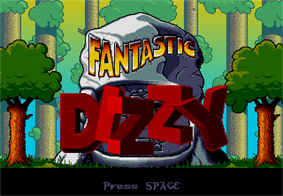 The Fantastic Adventures of Dizzy - Screenshot - Game Title Image