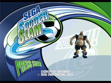 Sega Soccer Slam - Screenshot - Game Title Image