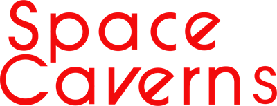 Space Caverns - Clear Logo Image