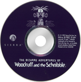 The Bizarre Adventures of Woodruff and the Schnibble - Disc Image